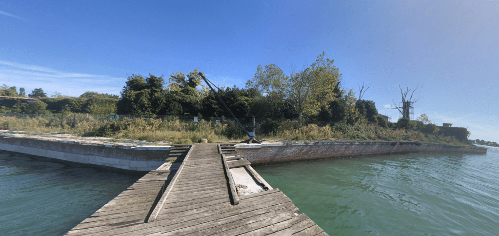 Bridge on Poveglia Island