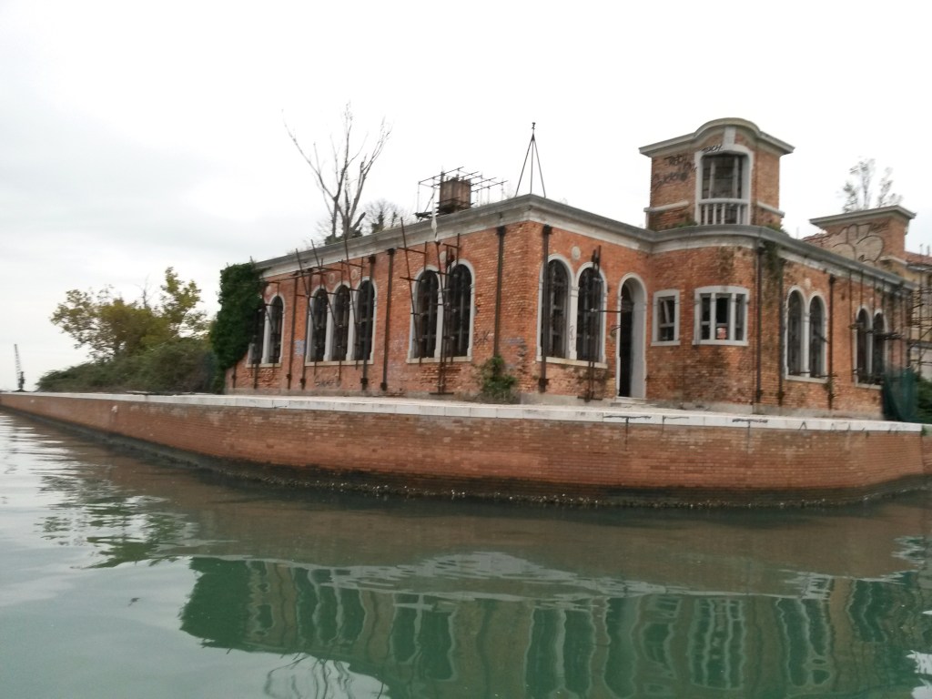 Abandoned building on Poveglia Island